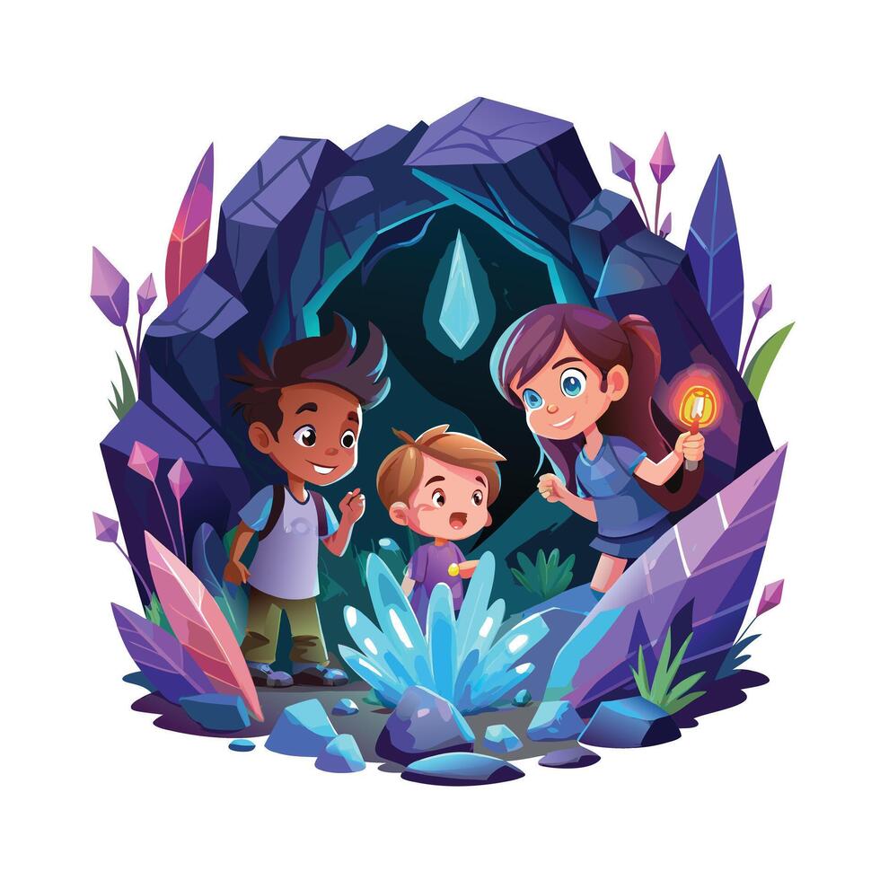 Kids moments illustration concept vector