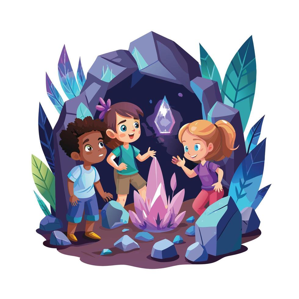 Kids moments illustration concept vector