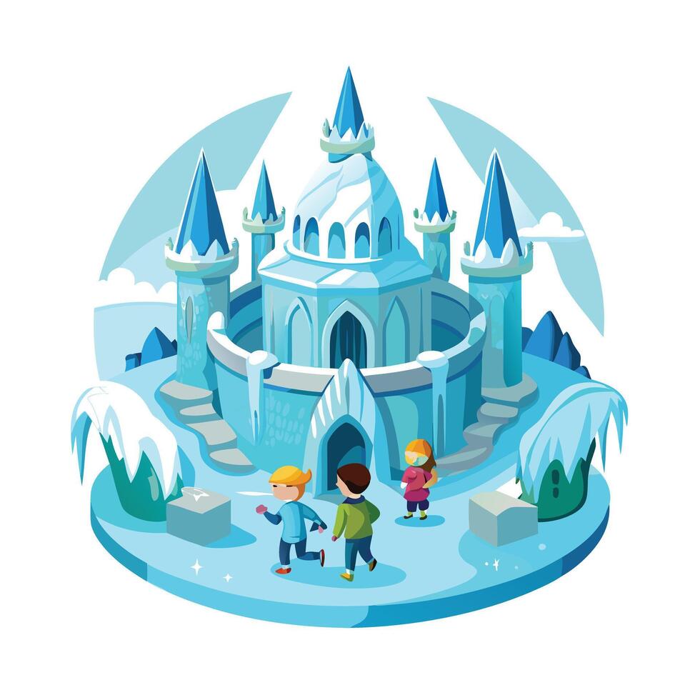Kids moments illustration concept vector
