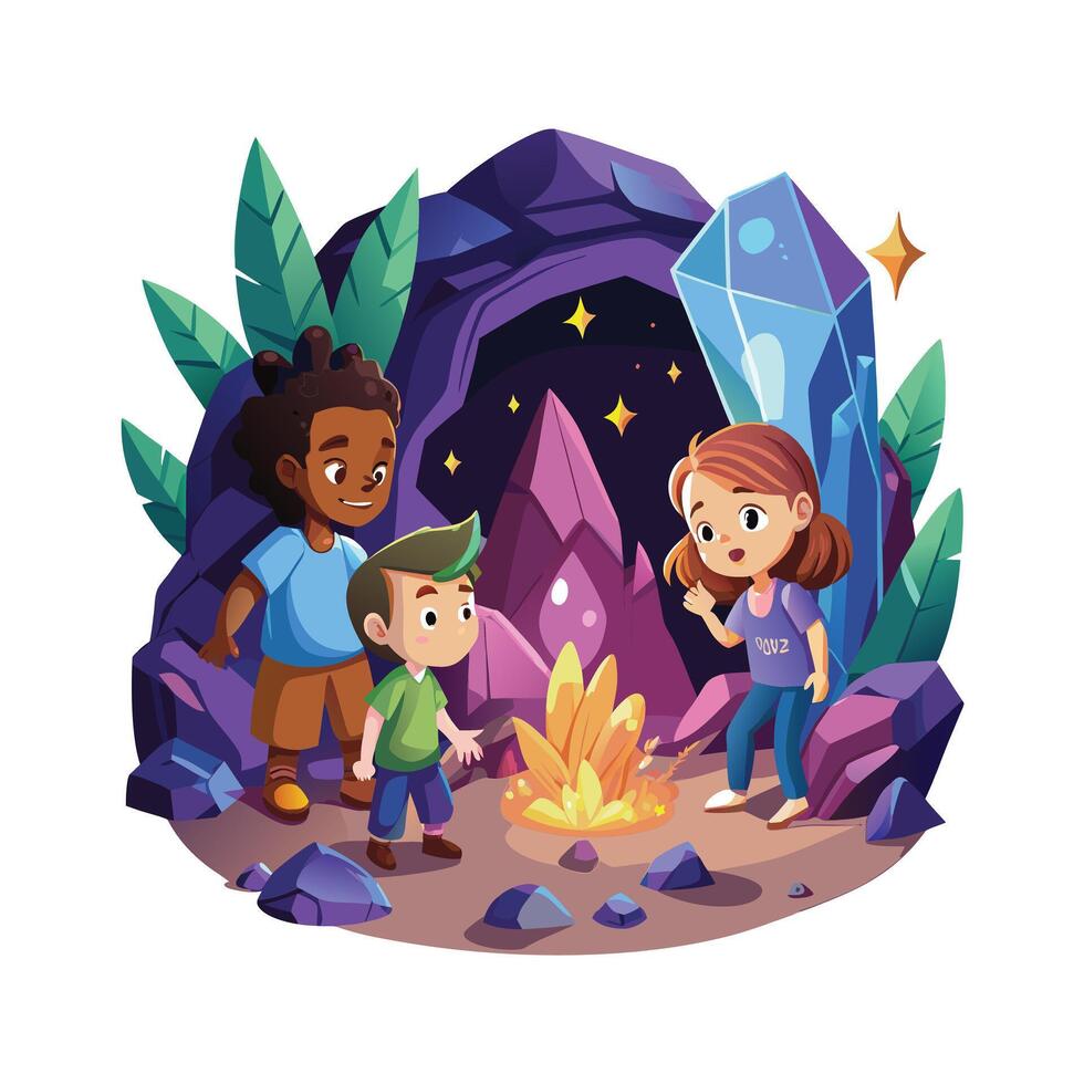 Kids moments illustration concept vector