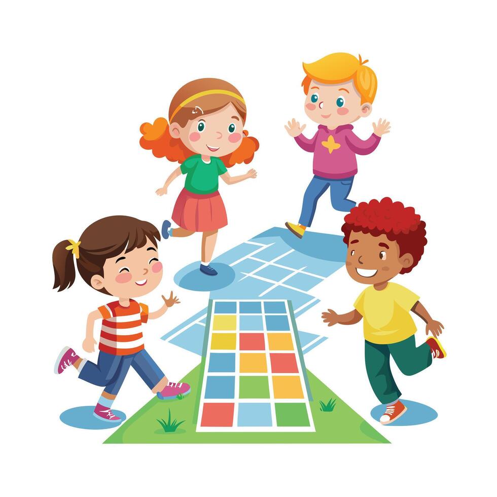 Kids moments illustration concept vector