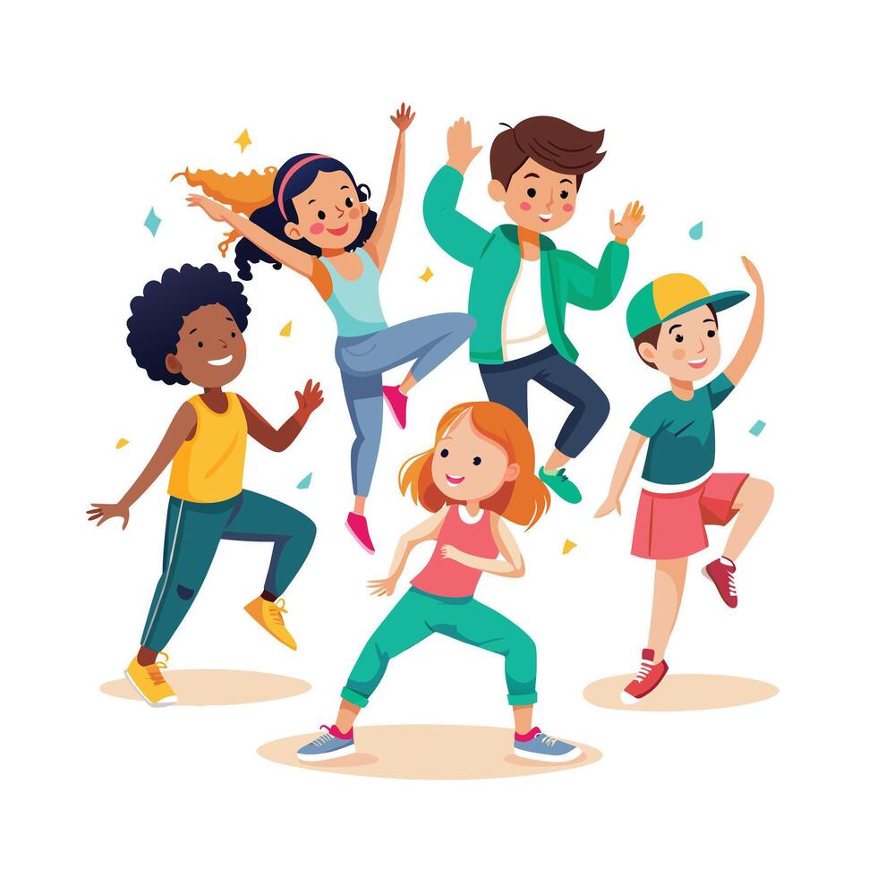 Kids moments illustration concept vector