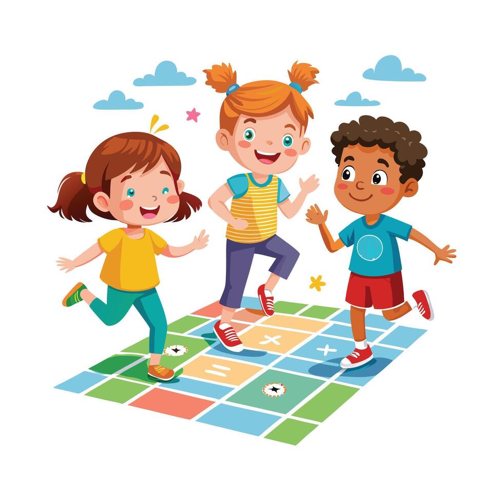 Kids moments illustration concept vector