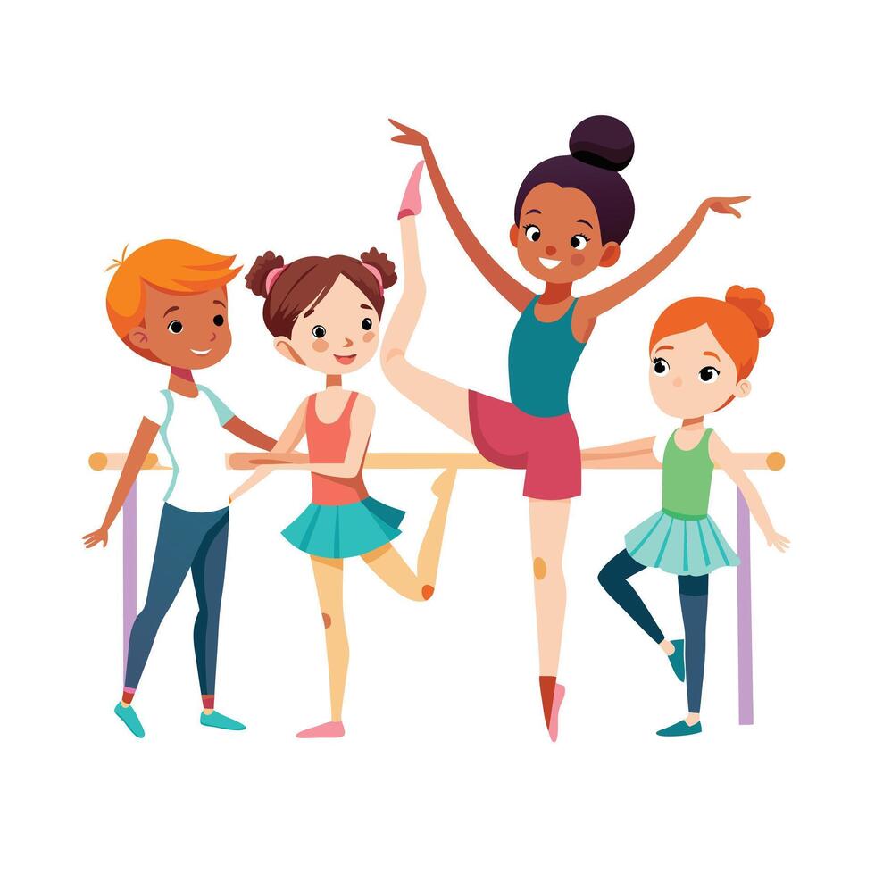 Kids moments illustration concept vector