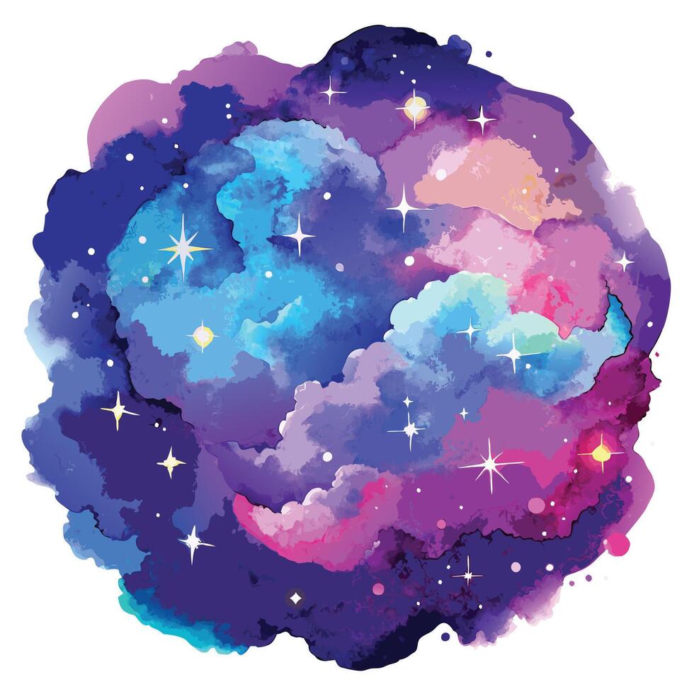 Watercolor Textured Background Illustration vector