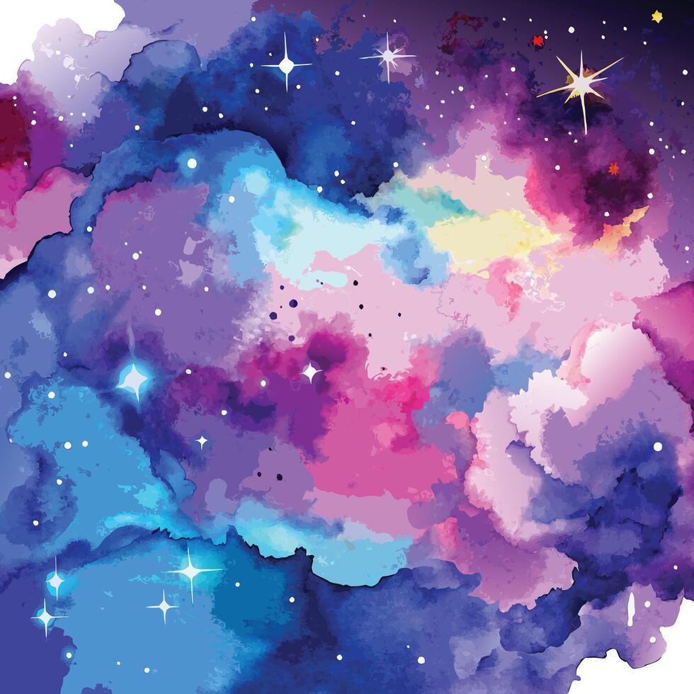 Watercolor Textured Background Illustration vector