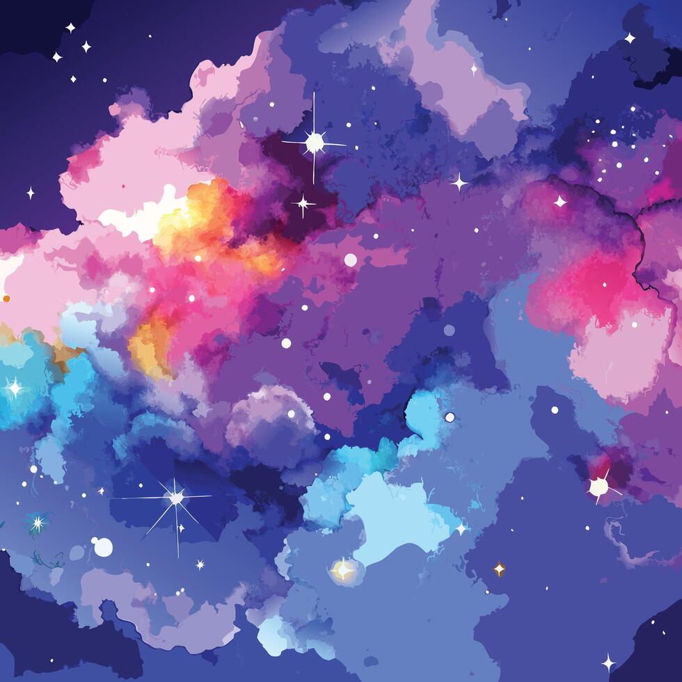 Watercolor Textured Background Illustration vector