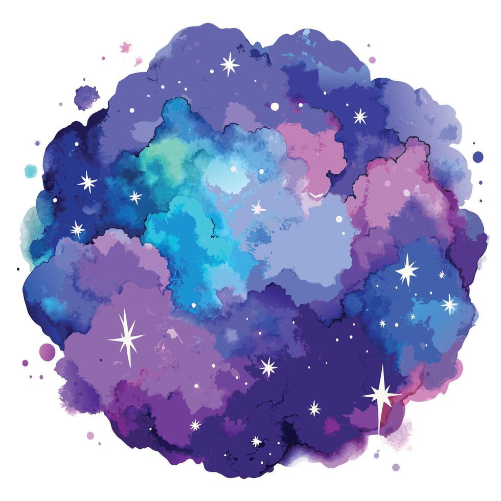 Watercolor Textured Background Illustration vector