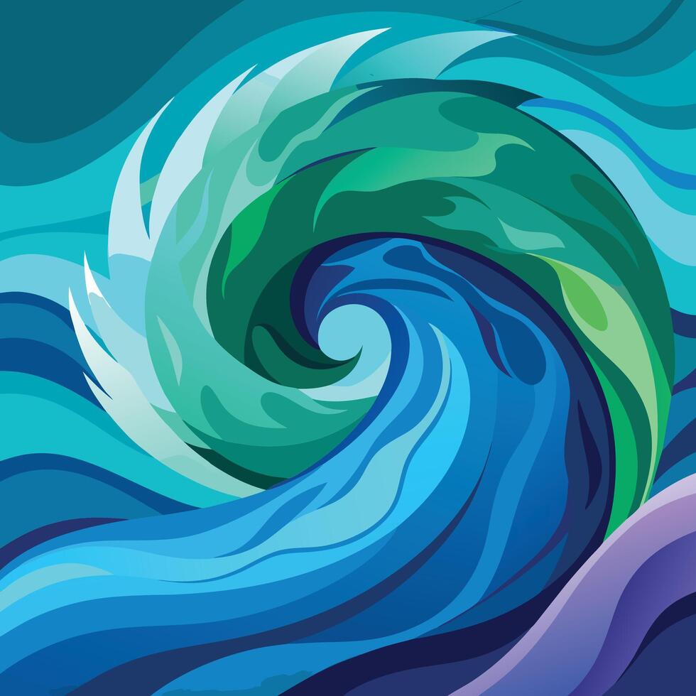 Watercolor Textured Background Illustration vector