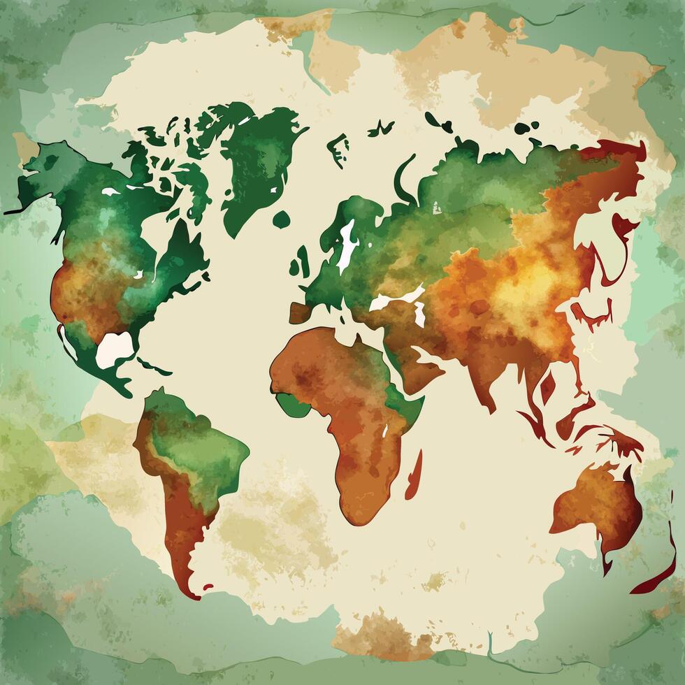 Watercolor Textured Background Illustration vector