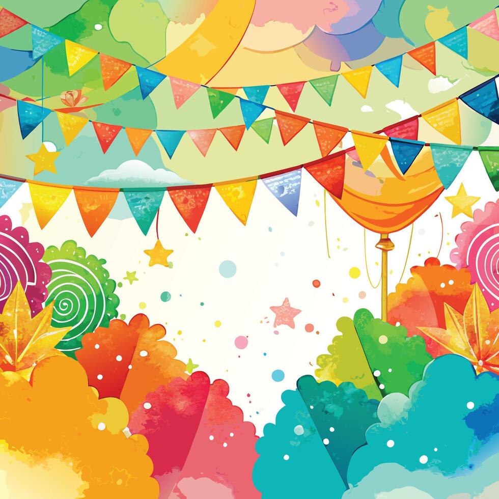 Watercolor Textured Background Illustration vector