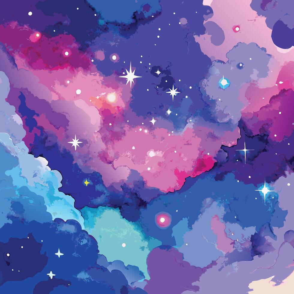 Watercolor Textured Background Illustration vector