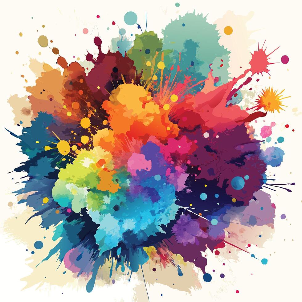 Watercolor Textured Background Illustration vector