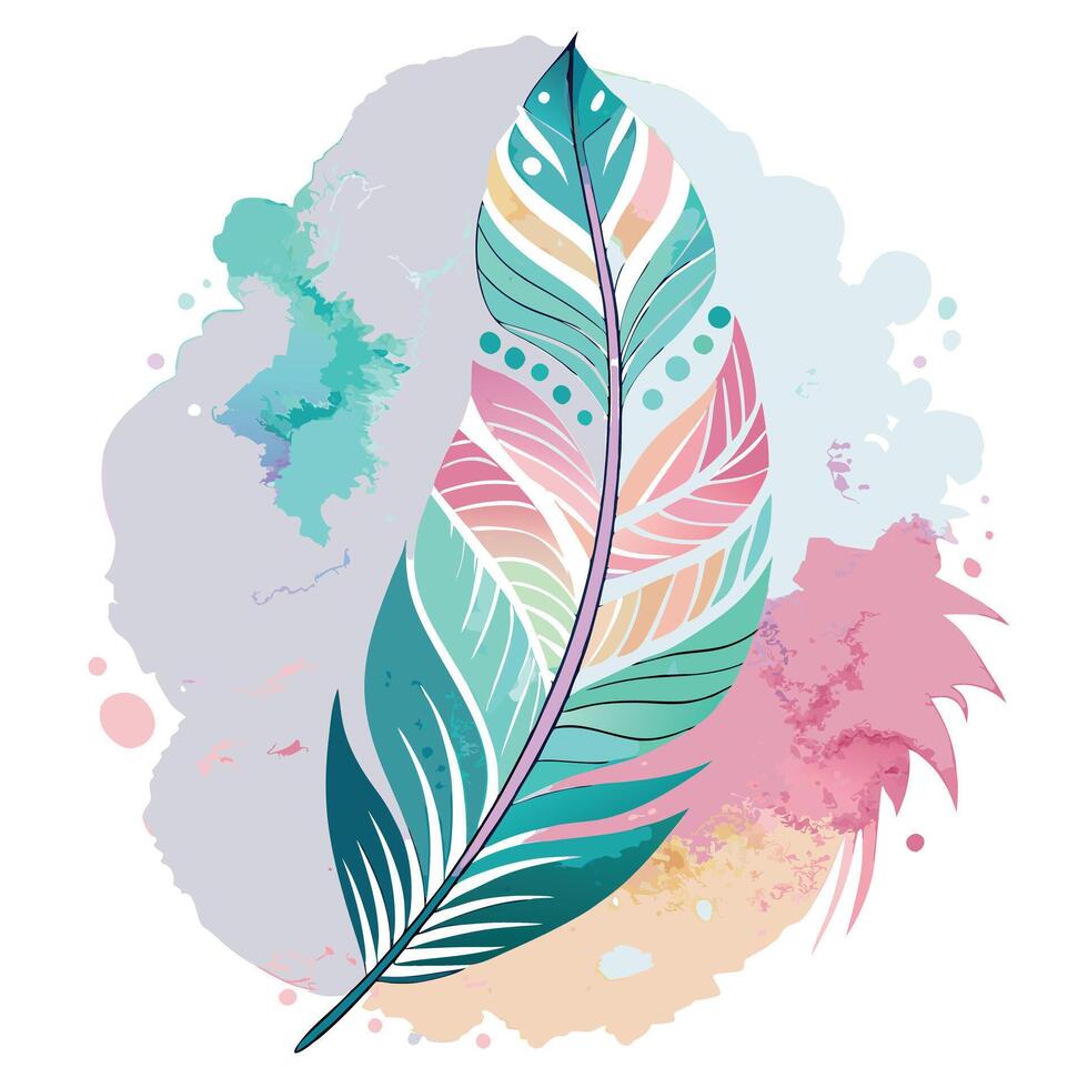 Watercolor Textured Background Illustration vector