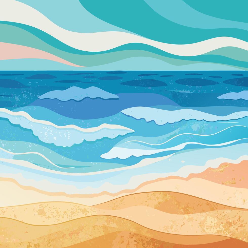 Watercolor Textured Background Illustration vector