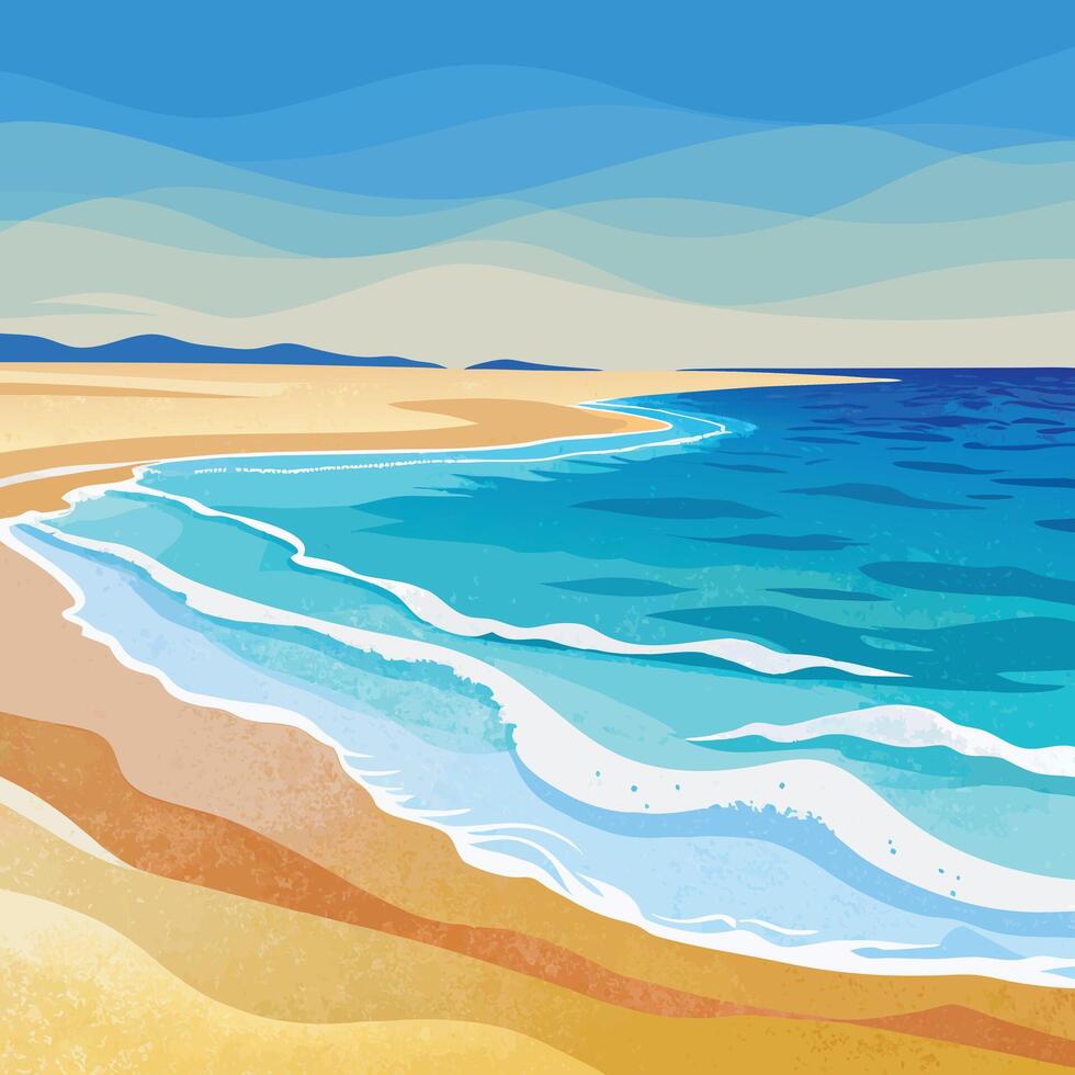 Watercolor Textured Background Illustration vector