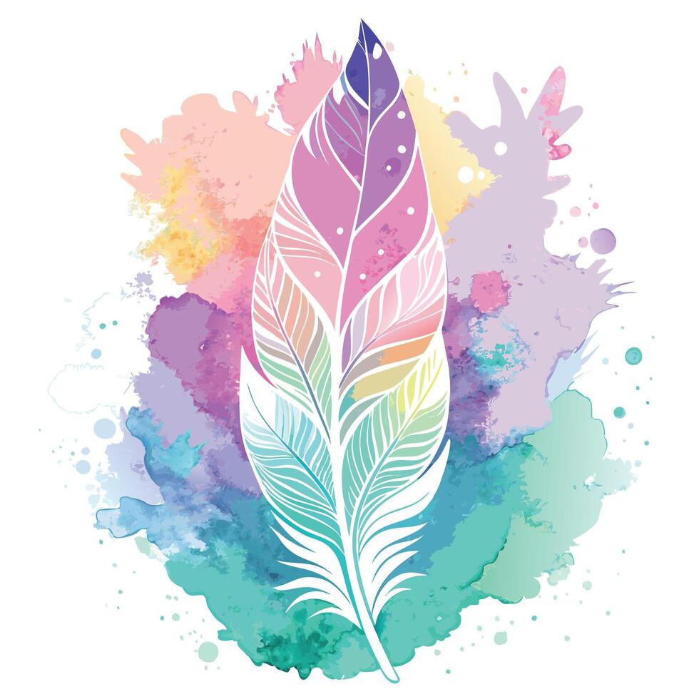 Watercolor Textured Background Illustration vector