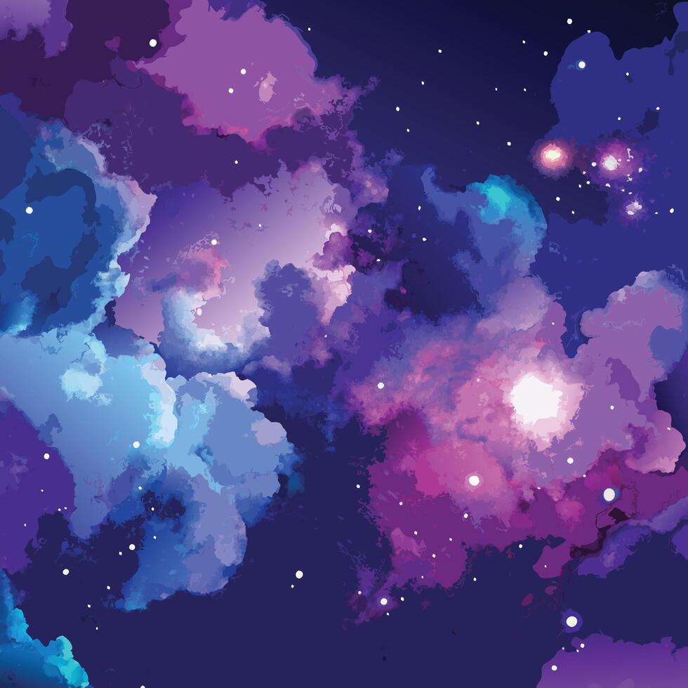 Watercolor Textured Background Illustration vector