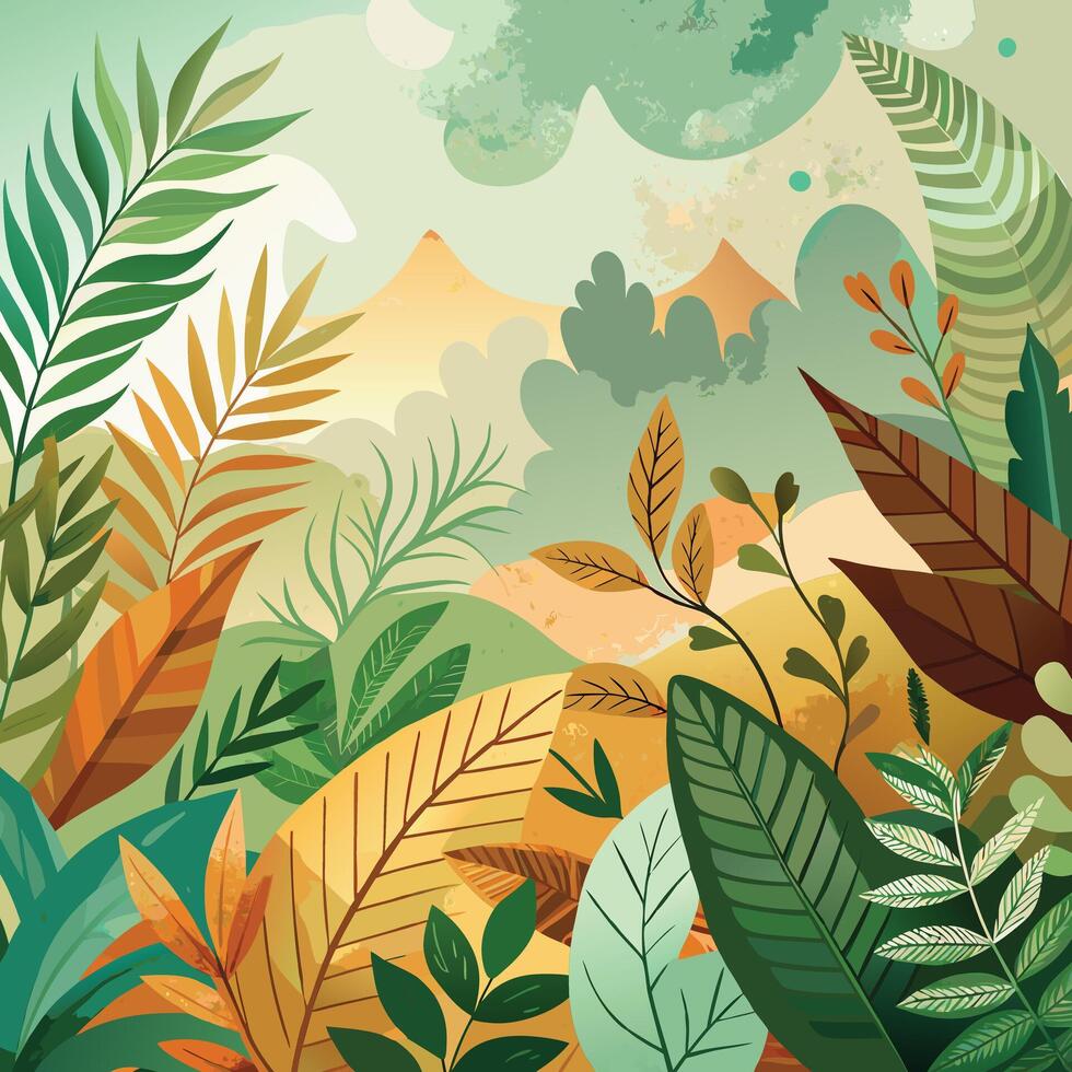 Watercolor Textured Background Illustration vector