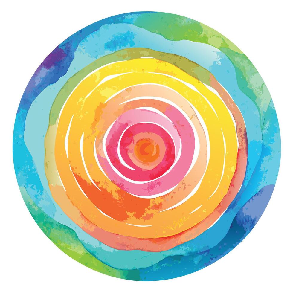 Watercolor Textured Background Illustration vector