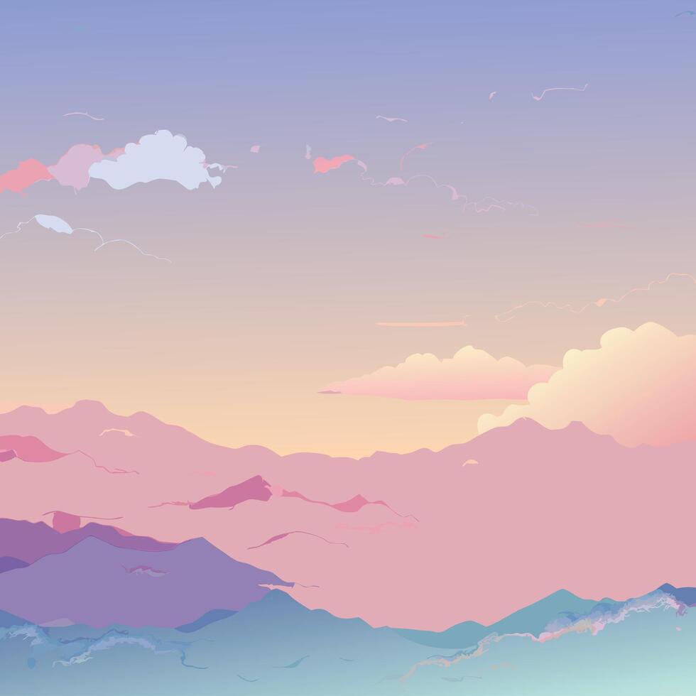 Watercolor Textured Background Illustration vector