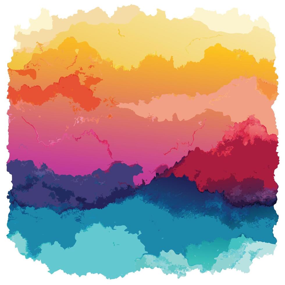 Watercolor Textured Background Illustration vector