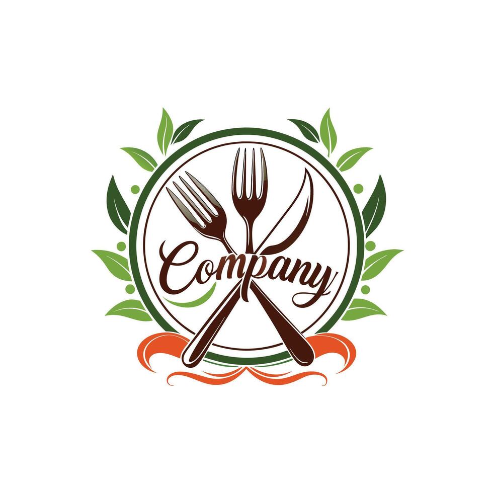Logo Design for Restaurant and Food Company vector