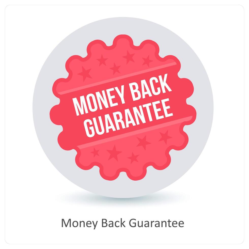 Money Back Guarantee and money icon concept vector