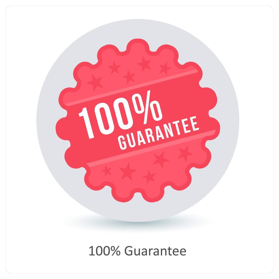 Guarantee and money icon concept vector