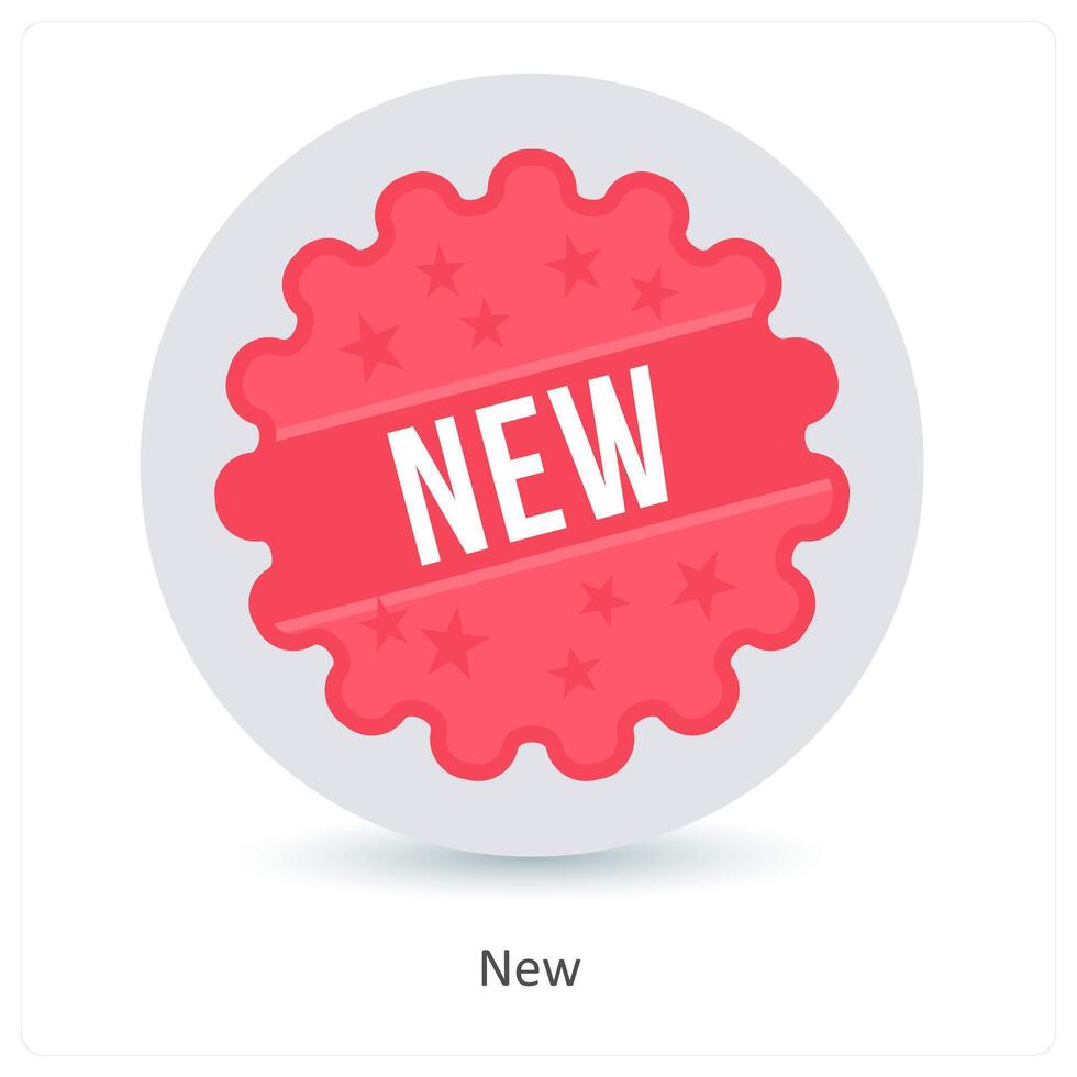 New and deal icon concept vector