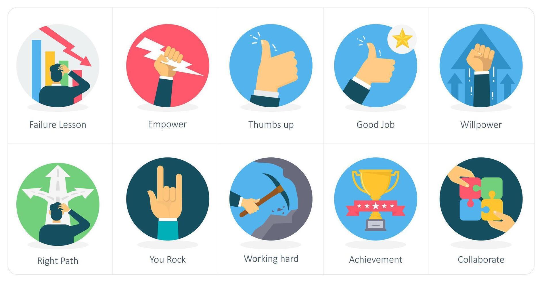 A set of 10 Business icons as bank, money, loan vector