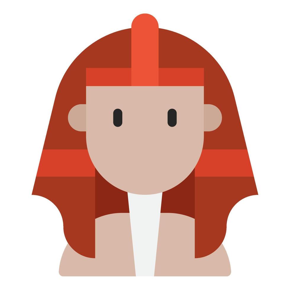 Pharaoh icon for web, app, infographic, etc vector