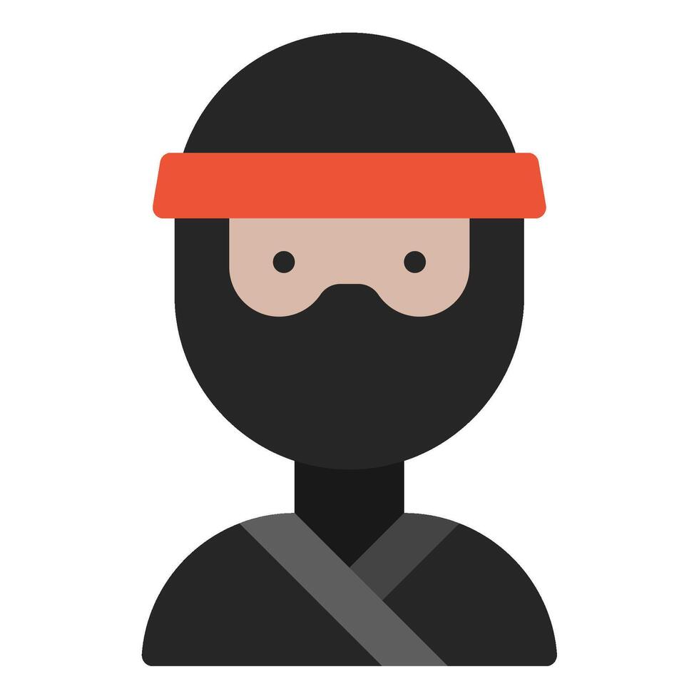 Ninja icon for web, app, infographic, etc vector