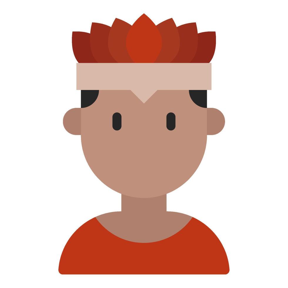 Shaman icon for web, app, infographic, etc vector
