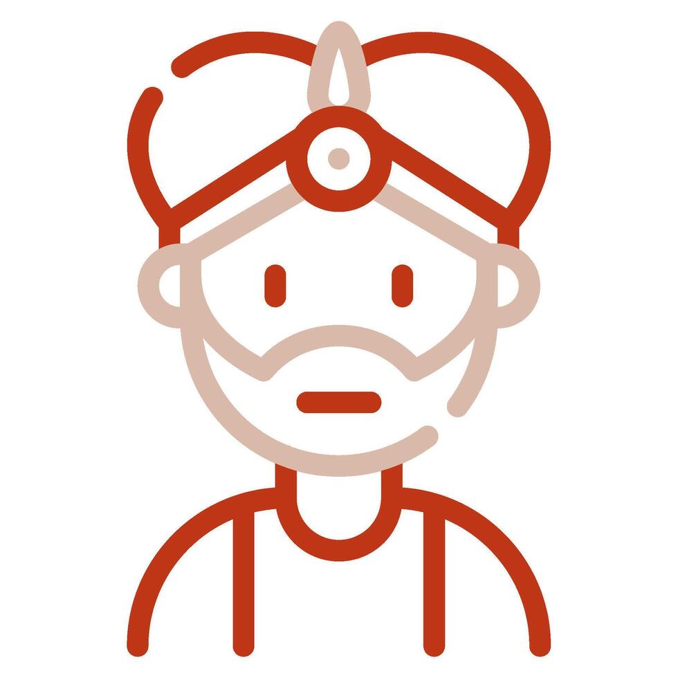 Maharaja icon for web, app, infographic, etc vector
