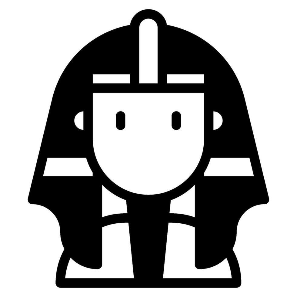 Pharaoh icon for web, app, infographic, etc vector