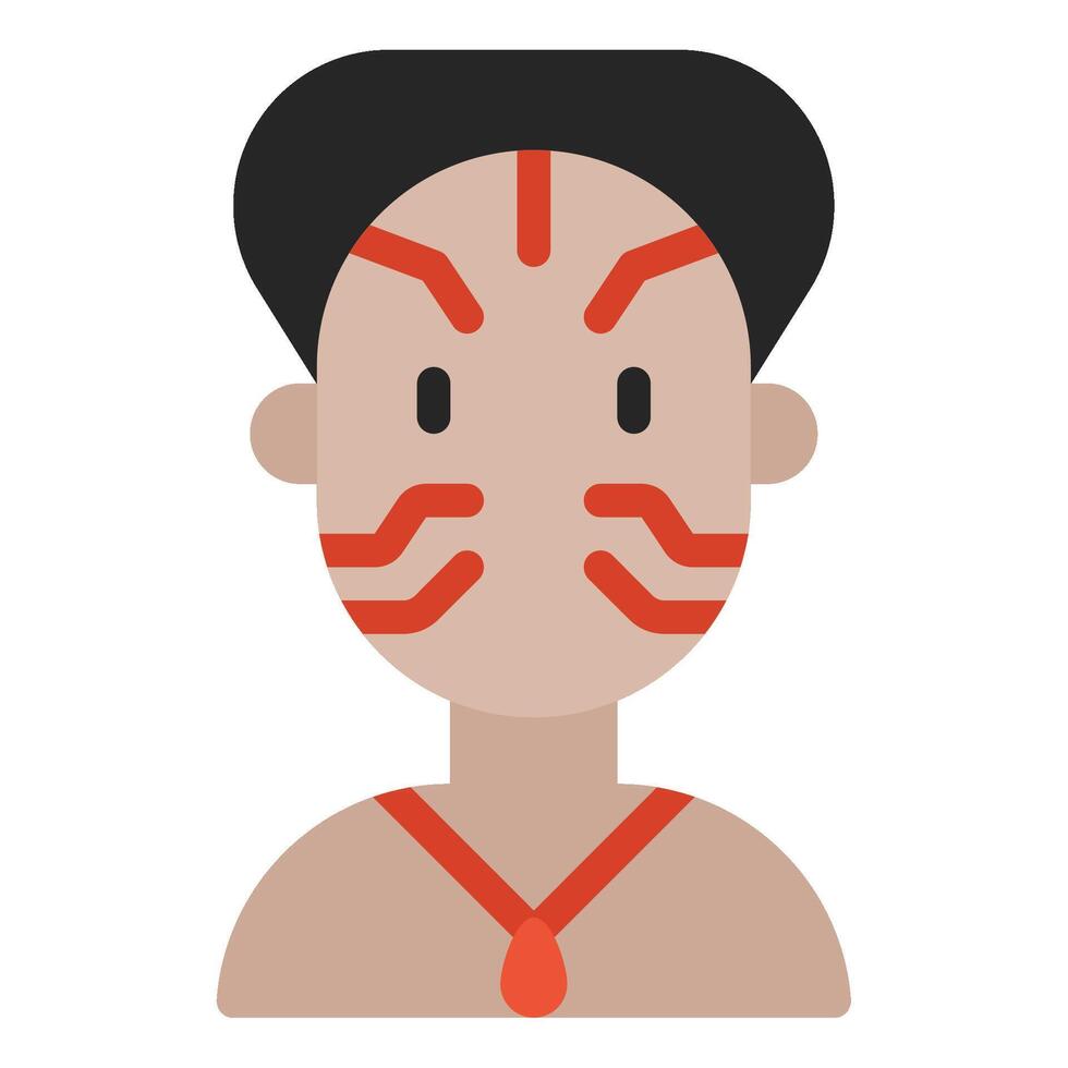 Maori icon for web, app, infographic, etc vector