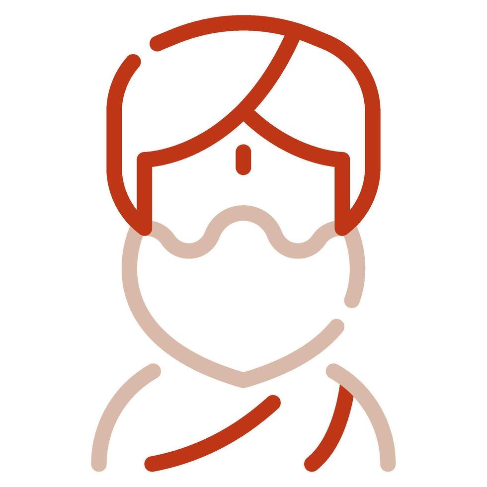 Swami icon for web, app, infographic, etc vector