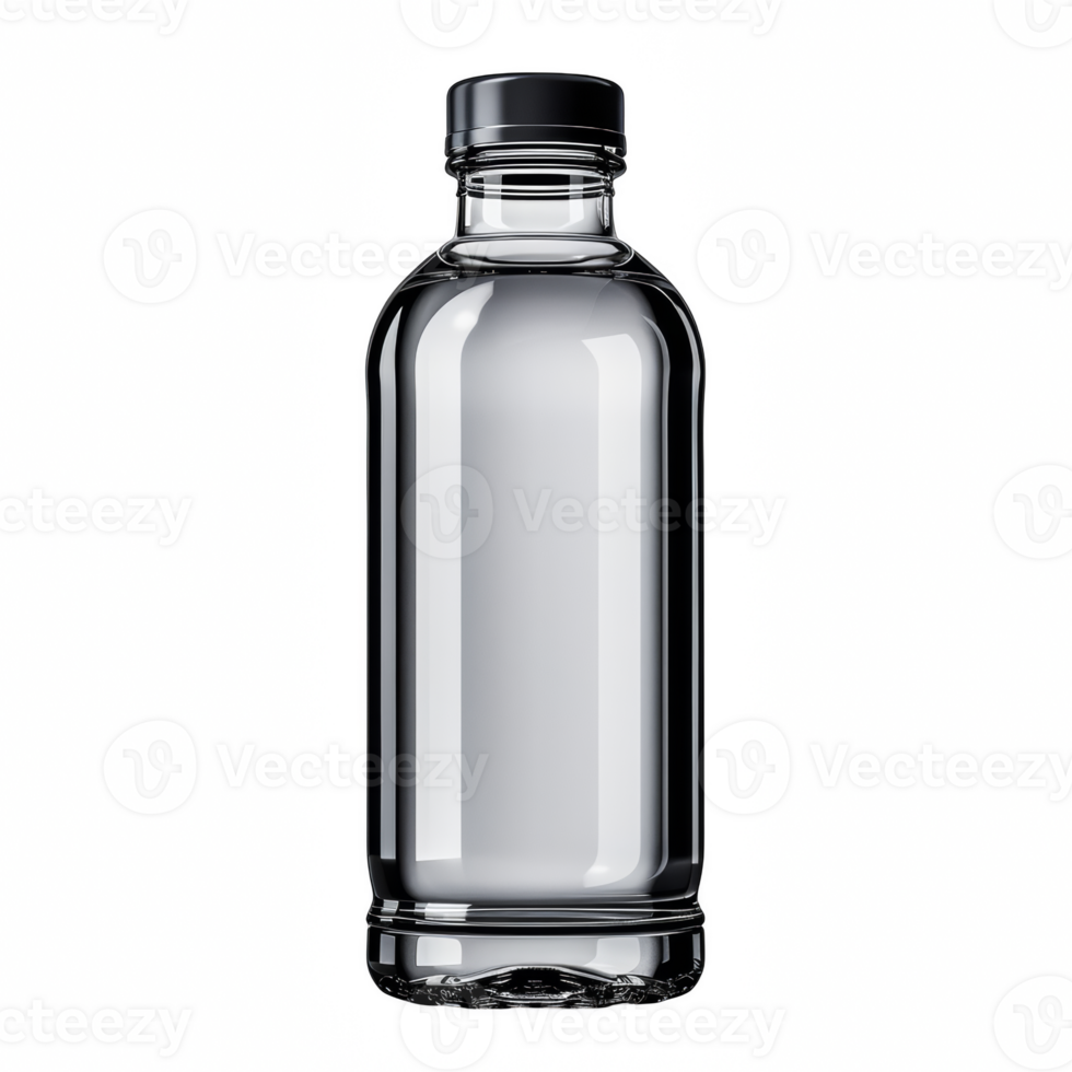 plastic bottle of water on transparent background png