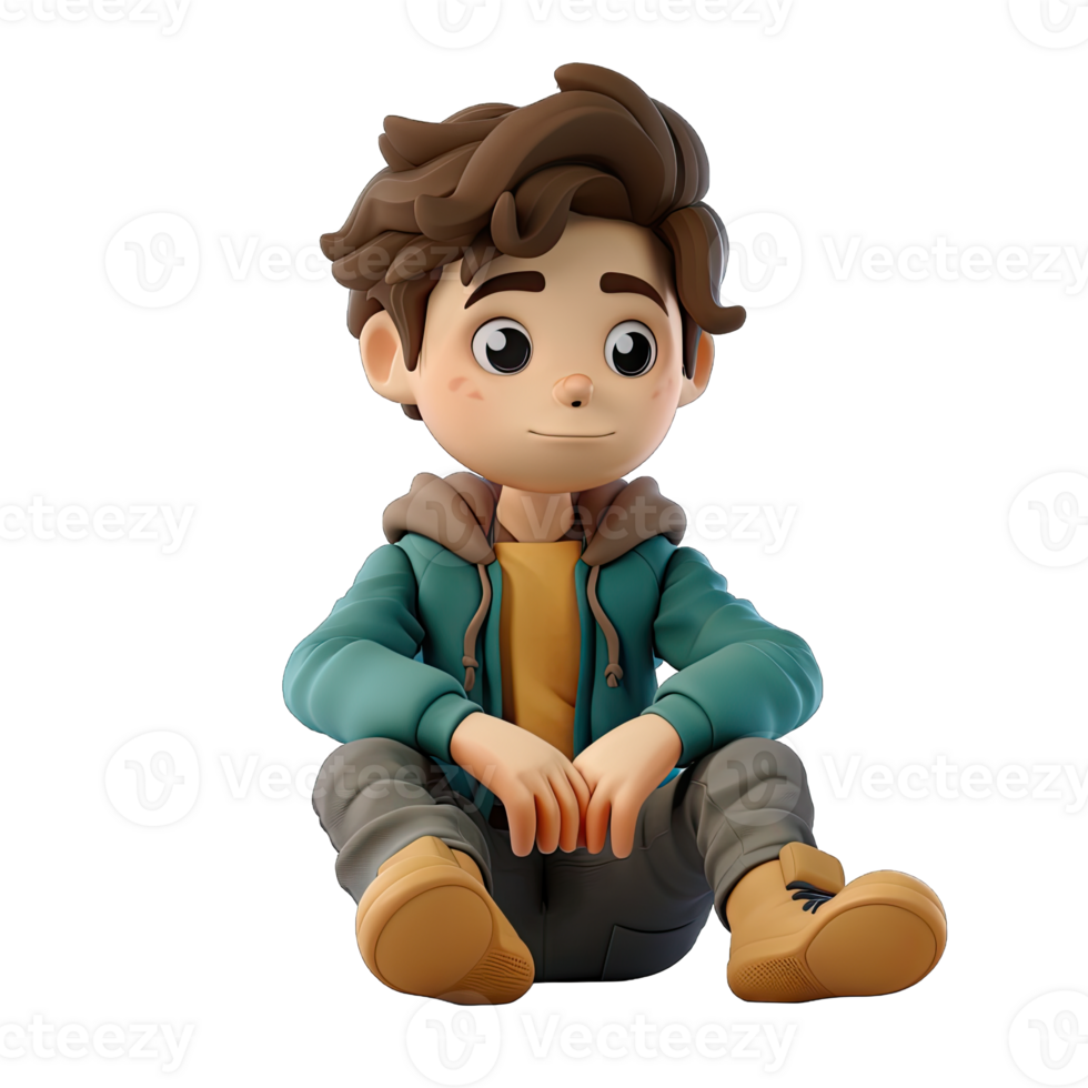3d character Isolated png