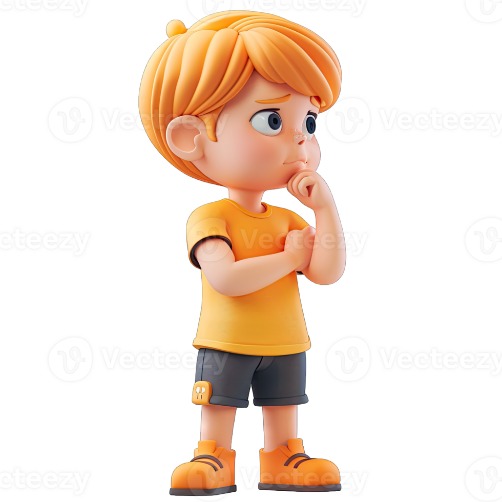 3d character Isolated png