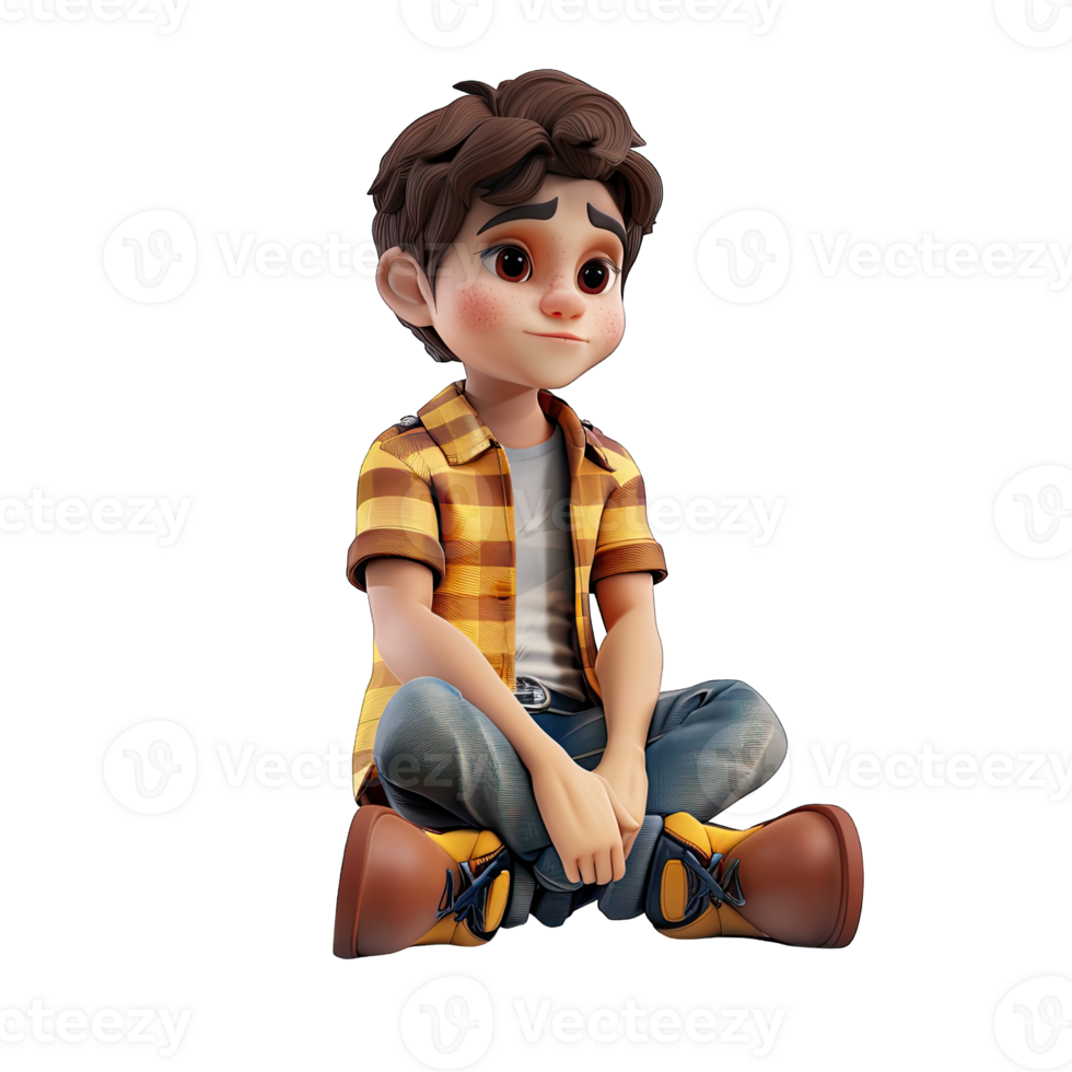 3d character Isolated png