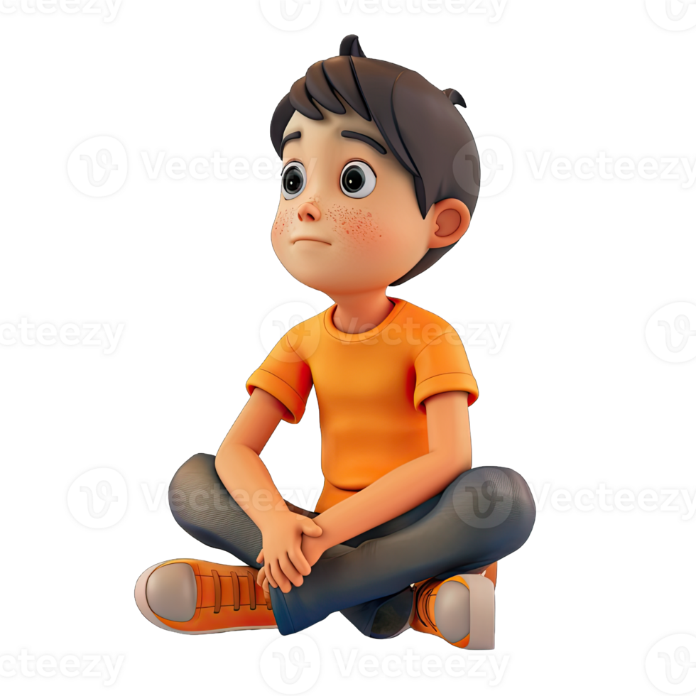 3d character Isolated png