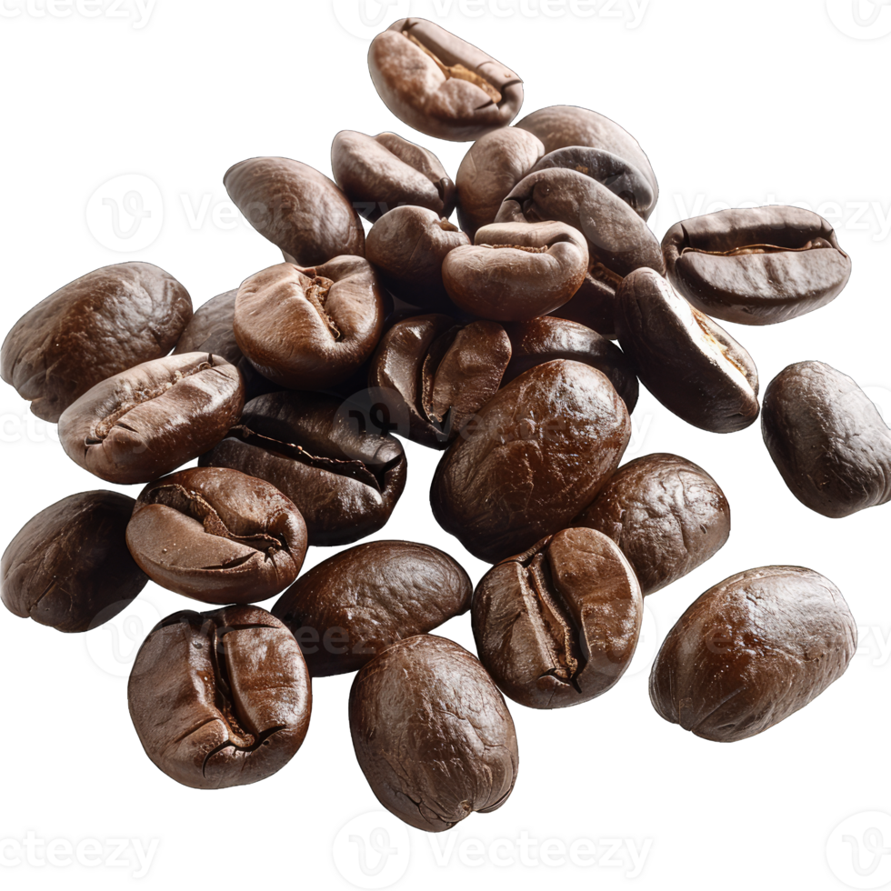 Coffee beans Isolated png