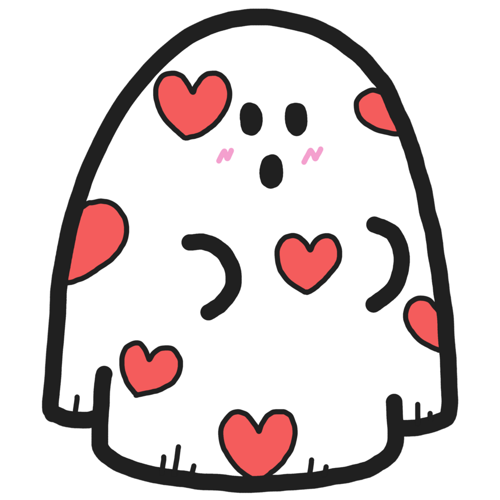 cute ghost halloween png