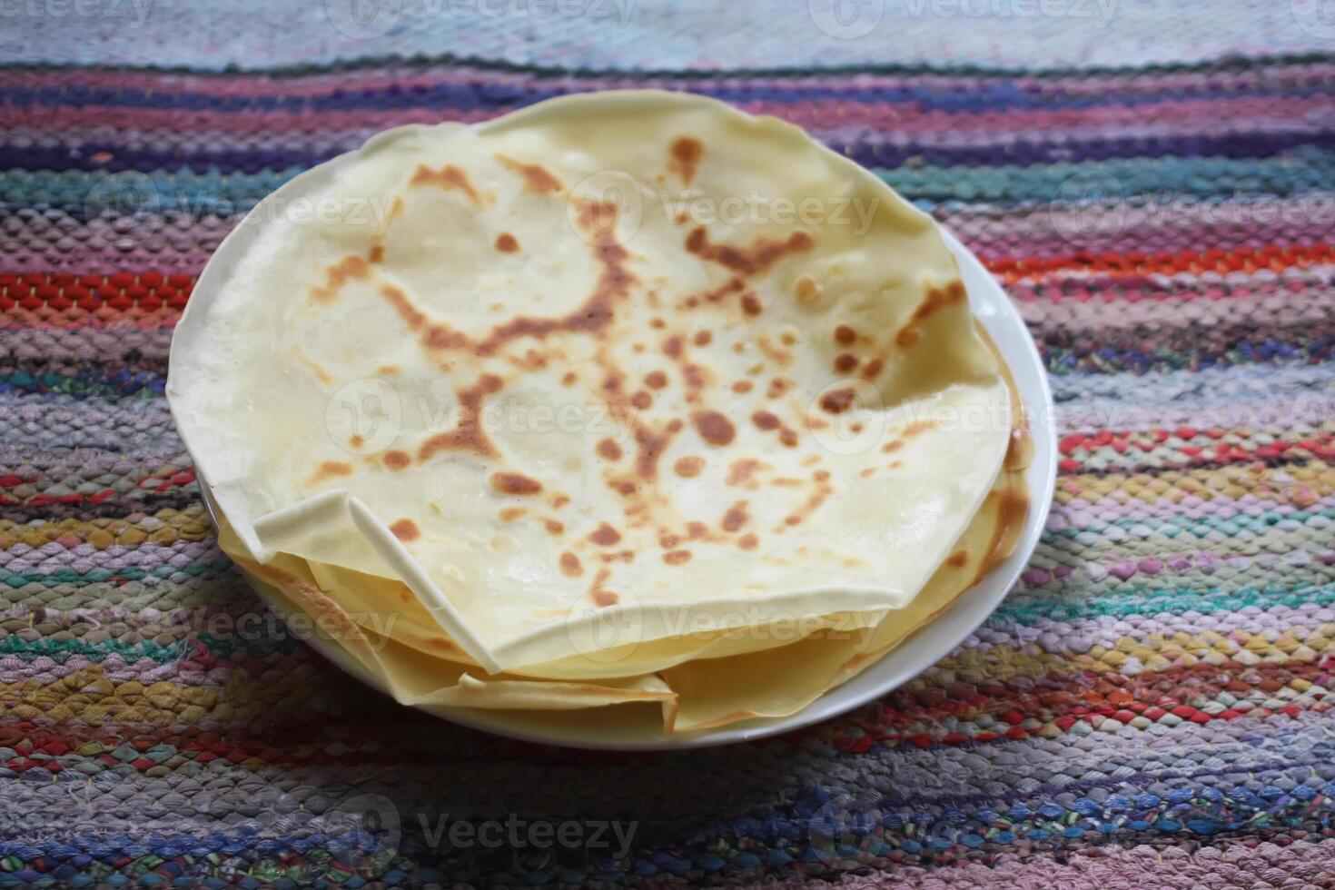 Stack of pancakes photo