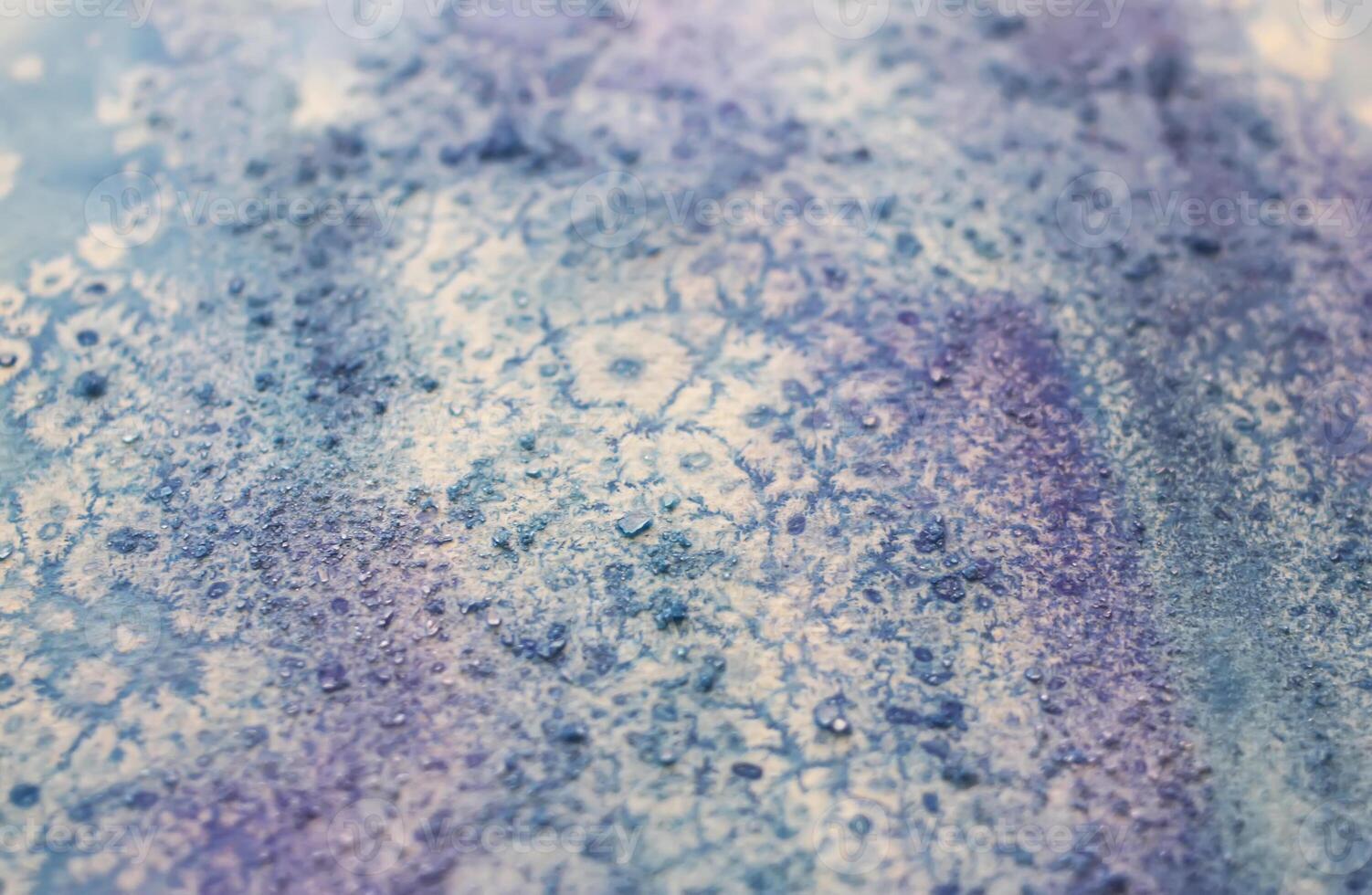 Watercolor drawing close up photo