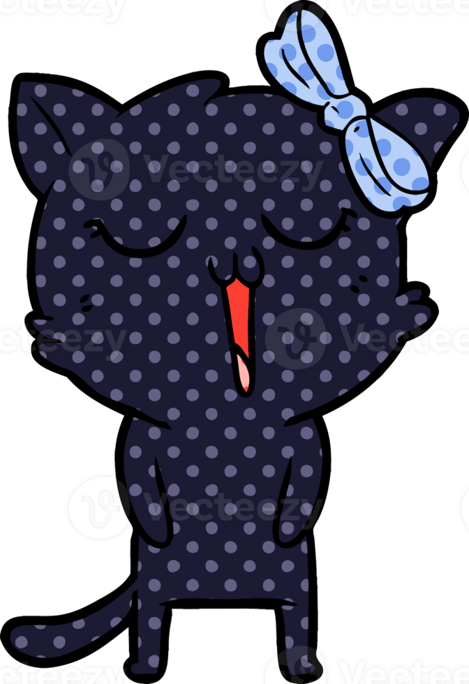 cartoon cat drawing png