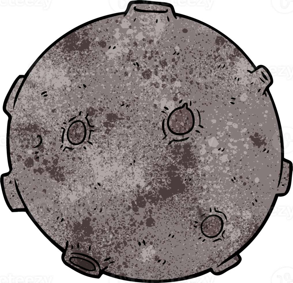 cartoon moon drawing png