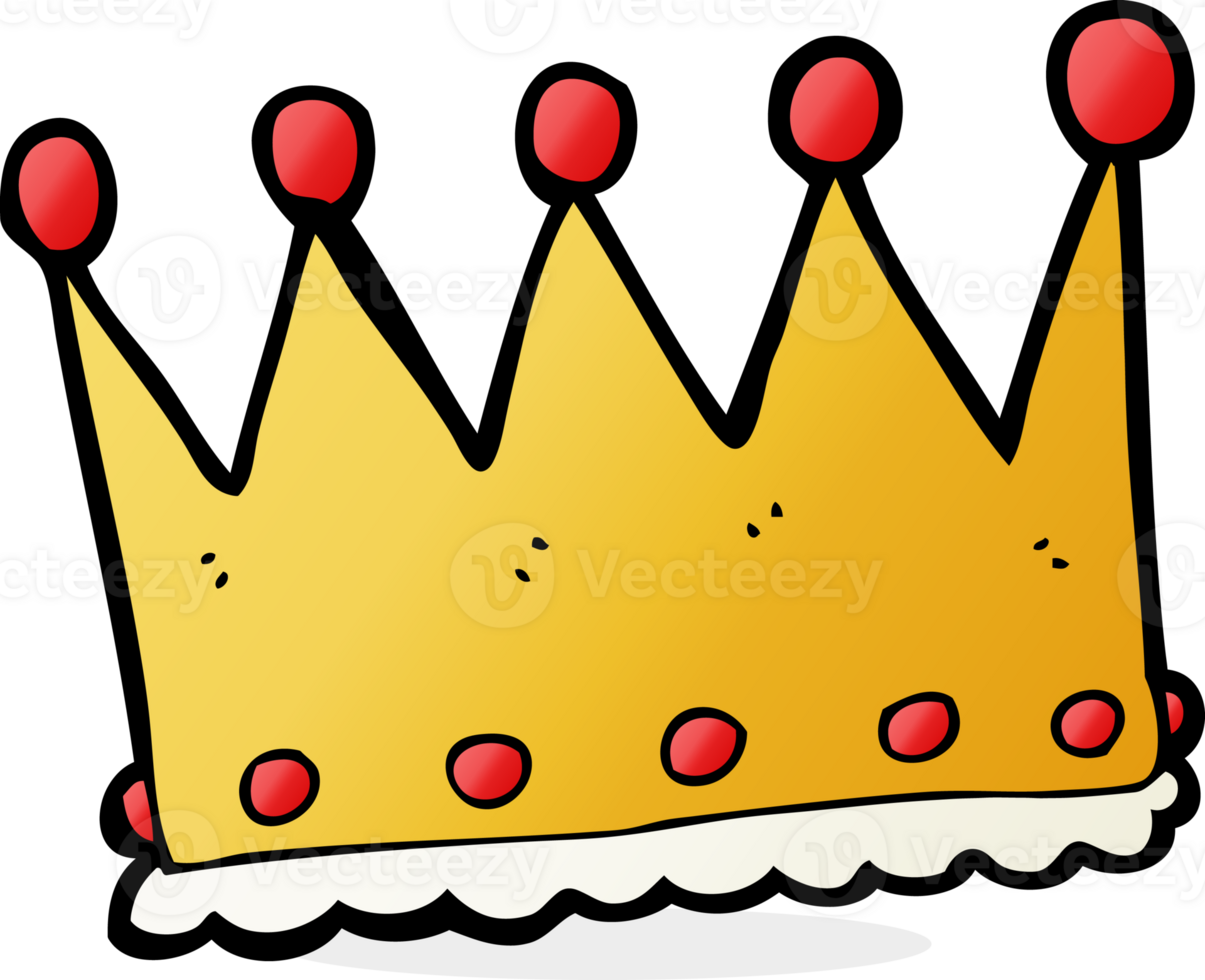 cartoon crown drawing png